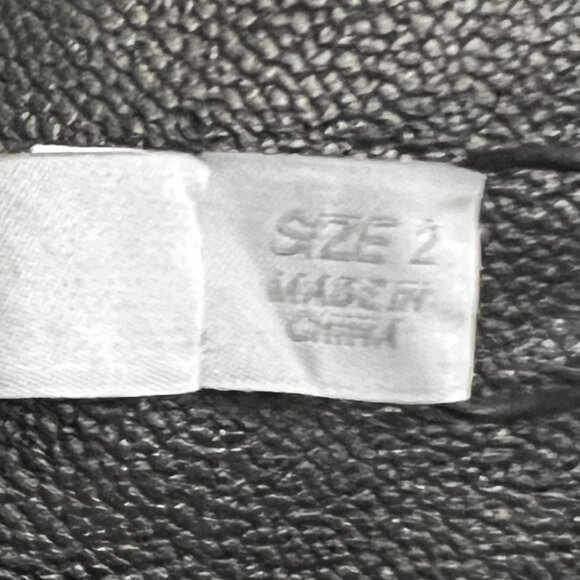 NWT Alexander Wang Leather Vest Top Size 2 - Picture 5 of 5